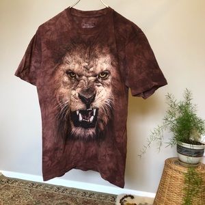 ❌SOLD❌ Bleach Wash Lion Tee Shirt